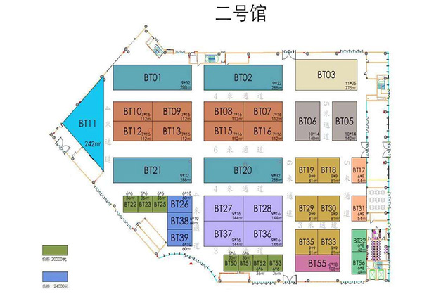 展位的選擇與確認(rèn)