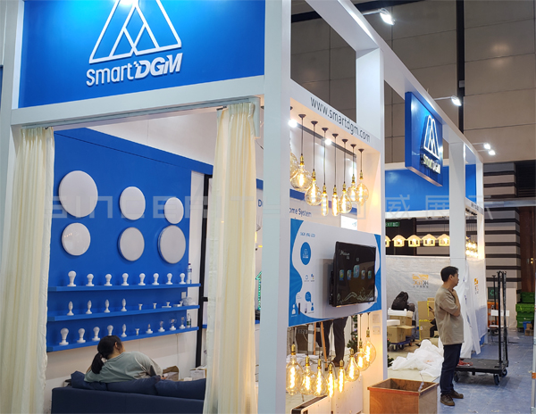 SmartDGM 香港電子展設(shè)計(jì)展臺現(xiàn)場圖