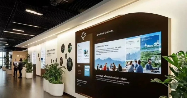 形象墻成為傳遞企業(yè)魅力的超級(jí)媒介！