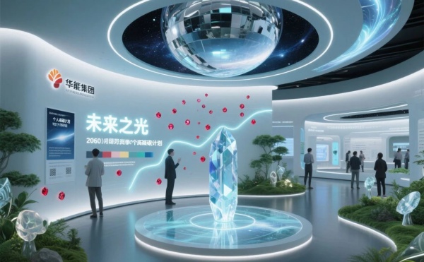 華能環(huán)?？萍颊箯d里能摸到風(fēng)、看到魚，還能穿越到 2050